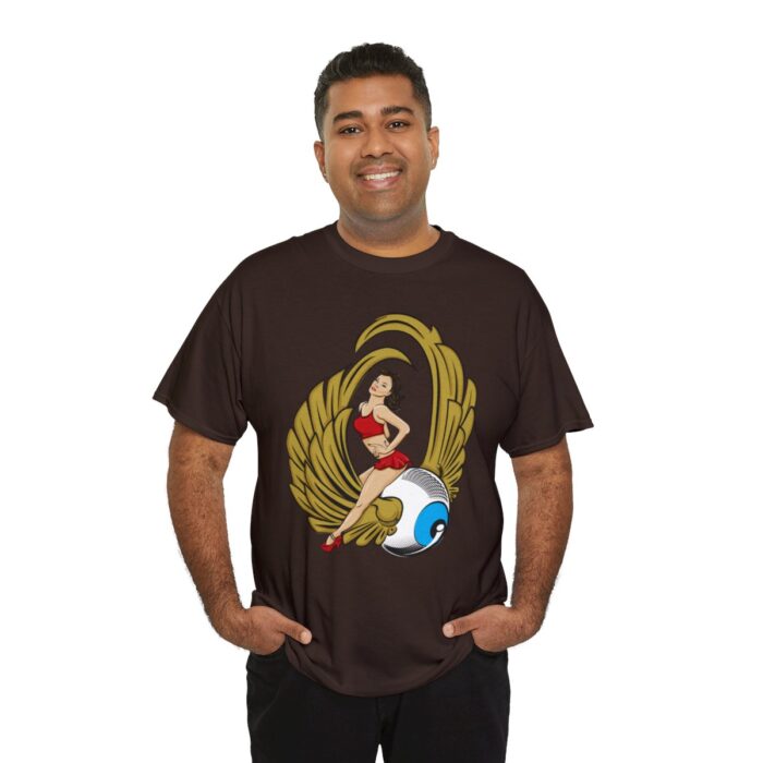 Pinup Eyeball Logo Unisex Heavy Cotton Tee - Image 80