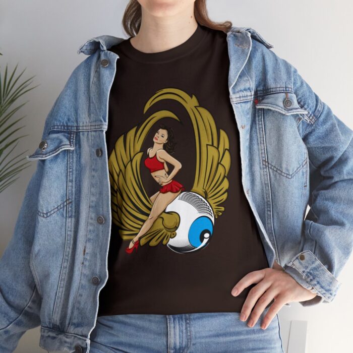 Pinup Eyeball Logo Unisex Heavy Cotton Tee - Image 81