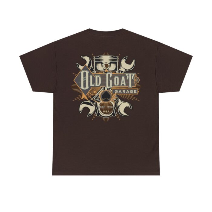 Old Goat Garage Unisex Heavy Cotton Tee - Image 34