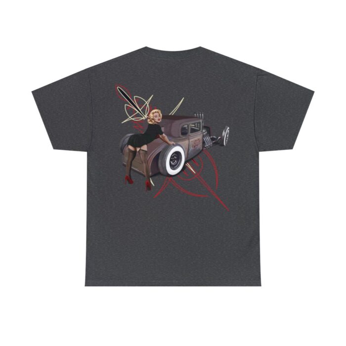 rat rod pinstriping Unisex Heavy Cotton Tee - Image 110