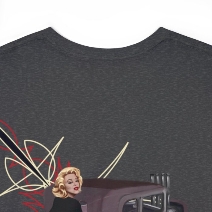 rat rod pinstriping Unisex Heavy Cotton Tee - Image 120