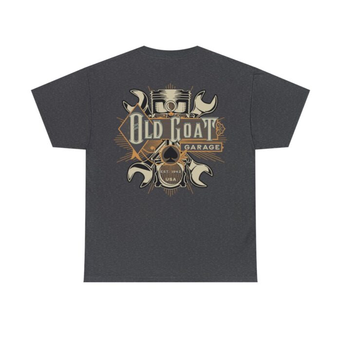 Old Goat Garage Unisex Heavy Cotton Tee - Image 42