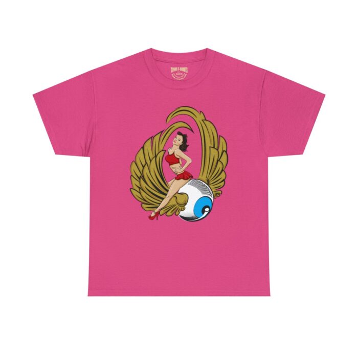 Pinup Eyeball Logo Unisex Heavy Cotton Tee - Image 109