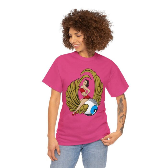 Pinup Eyeball Logo Unisex Heavy Cotton Tee - Image 111
