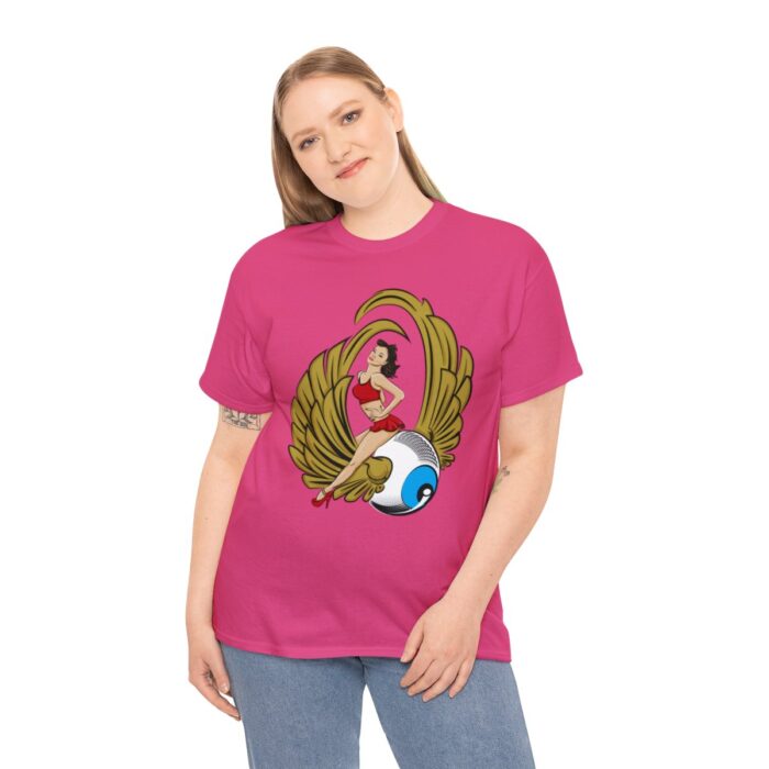 Pinup Eyeball Logo Unisex Heavy Cotton Tee - Image 112