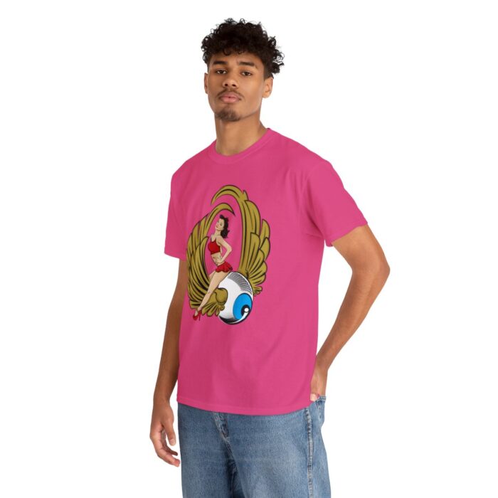 Pinup Eyeball Logo Unisex Heavy Cotton Tee - Image 114