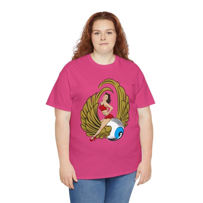 Pinup Eyeball Logo Unisex Heavy Cotton Tee - Image 115