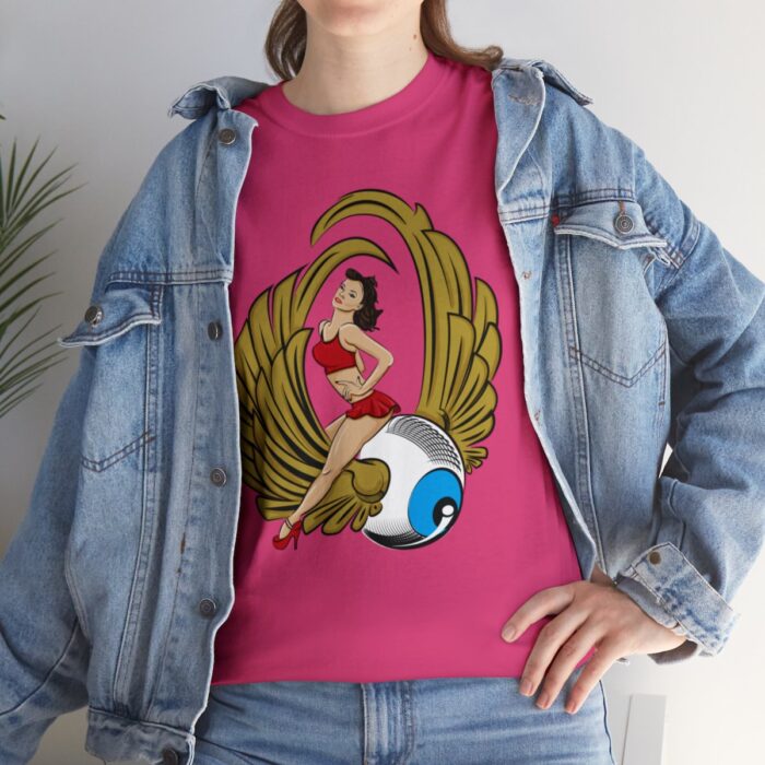 Pinup Eyeball Logo Unisex Heavy Cotton Tee - Image 117