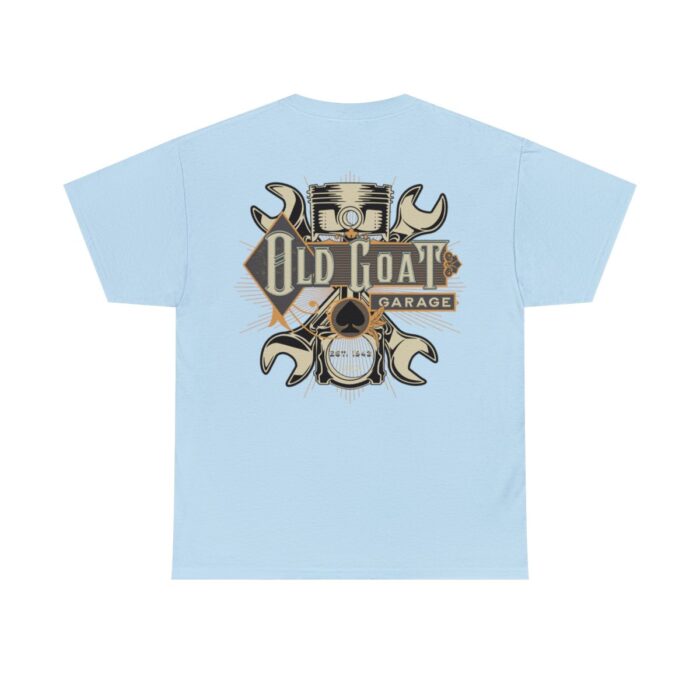 Old Goat Garage Unisex Heavy Cotton Tee - Image 46