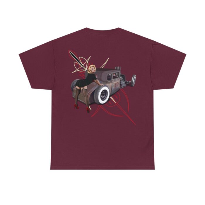 rat rod pinstriping Unisex Heavy Cotton Tee - Image 74