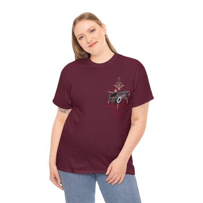 rat rod pinstriping Unisex Heavy Cotton Tee - Image 76