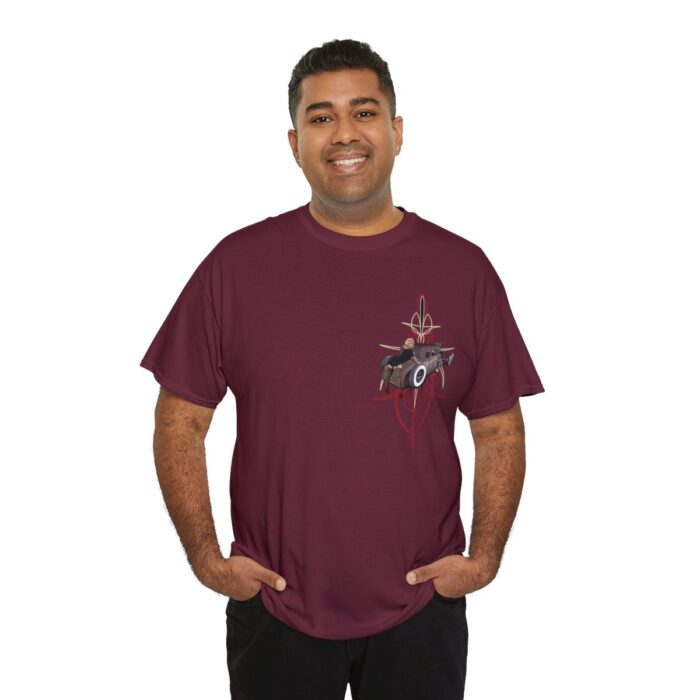 rat rod pinstriping Unisex Heavy Cotton Tee - Image 80