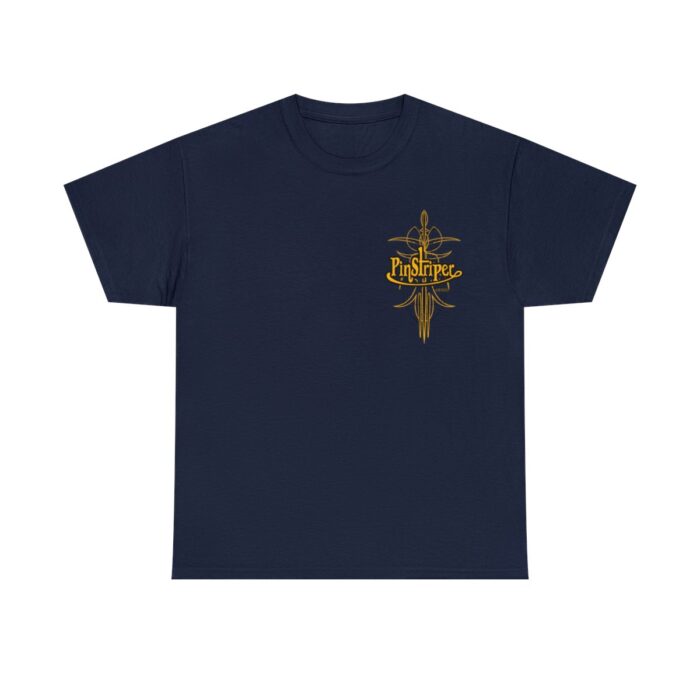 Pinstriper .com Logo with pinstriping, trending Heavy Cotton Tee 100% cotton - Image 33