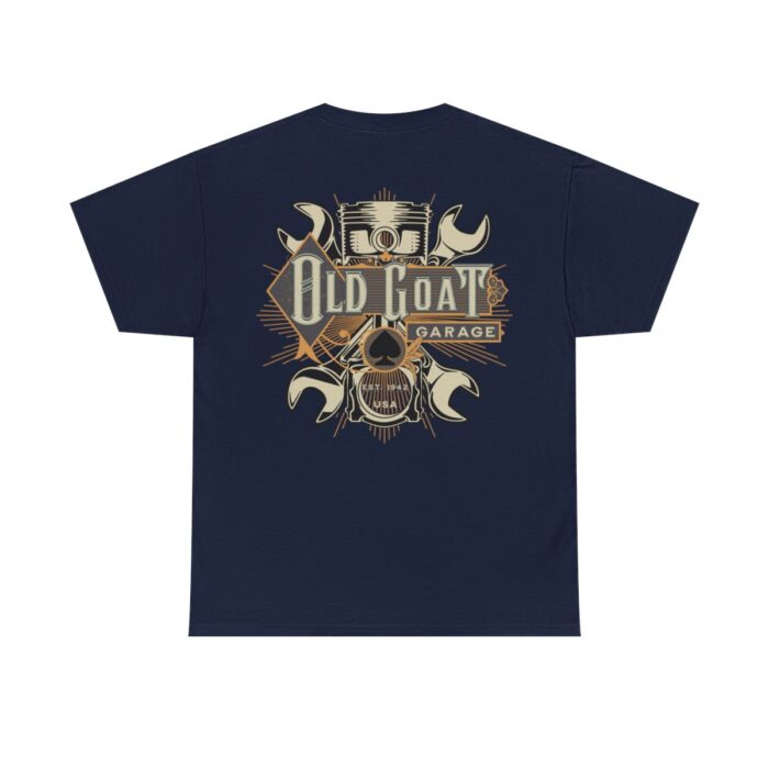 Old Goat Garage Unisex Heavy Cotton Tee - Image 54
