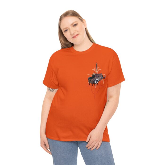 rat rod pinstriping Unisex Heavy Cotton Tee - Image 64