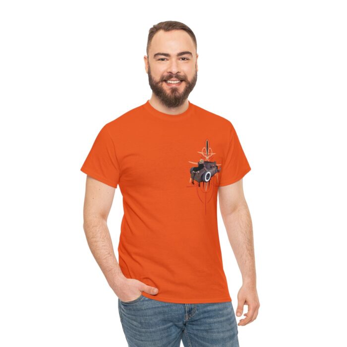 rat rod pinstriping Unisex Heavy Cotton Tee - Image 65