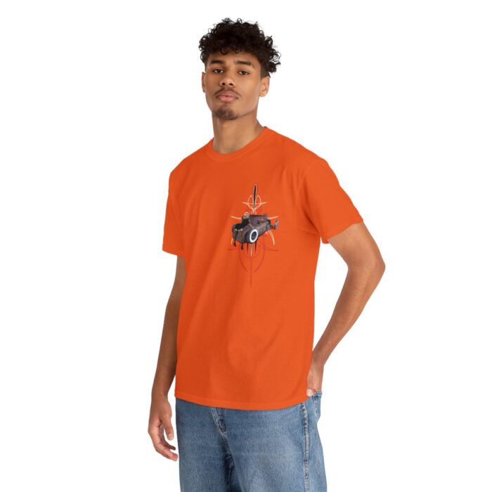 rat rod pinstriping Unisex Heavy Cotton Tee - Image 66