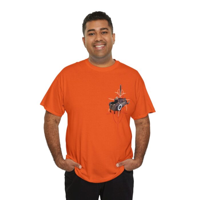 rat rod pinstriping Unisex Heavy Cotton Tee - Image 68