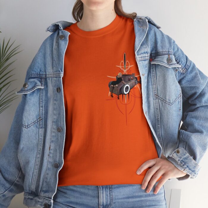 rat rod pinstriping Unisex Heavy Cotton Tee - Image 69