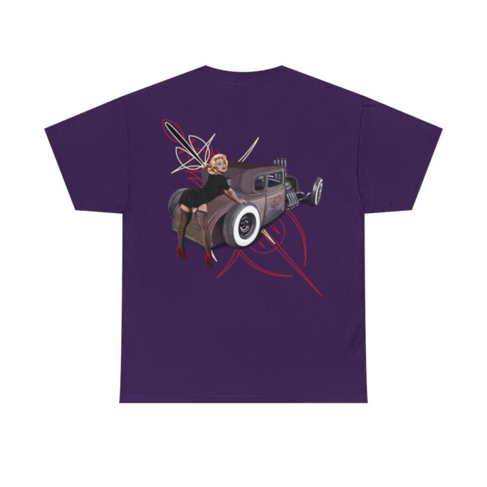 rat rod pinstriping Unisex Heavy Cotton Tee - Image 134