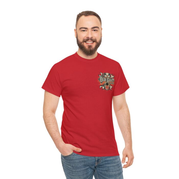 Old Goat Garage Unisex Heavy Cotton Tee - Image 5