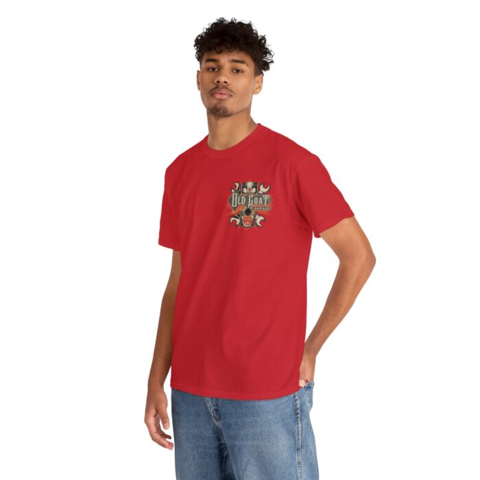 Old Goat Garage Unisex Heavy Cotton Tee - Image 6