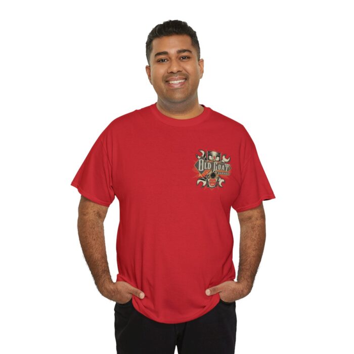 Old Goat Garage Unisex Heavy Cotton Tee - Image 8