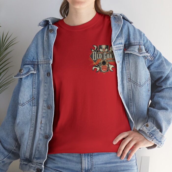 Old Goat Garage Unisex Heavy Cotton Tee - Image 9
