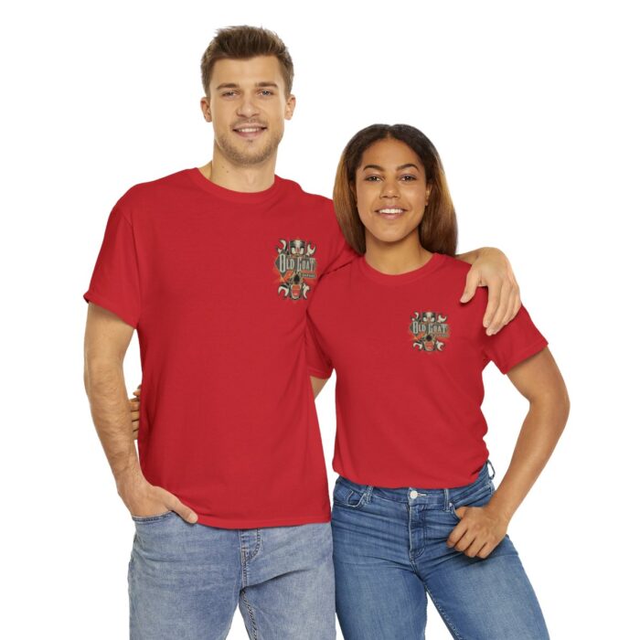 Old Goat Garage Unisex Heavy Cotton Tee - Image 10