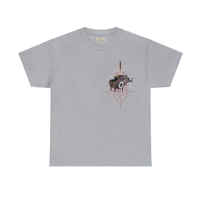 rat rod pinstriping Unisex Heavy Cotton Tee - Image 37