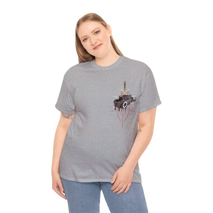 rat rod pinstriping Unisex Heavy Cotton Tee - Image 40