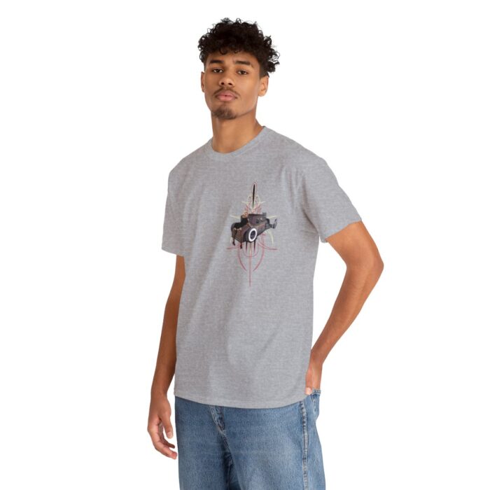 rat rod pinstriping Unisex Heavy Cotton Tee - Image 42