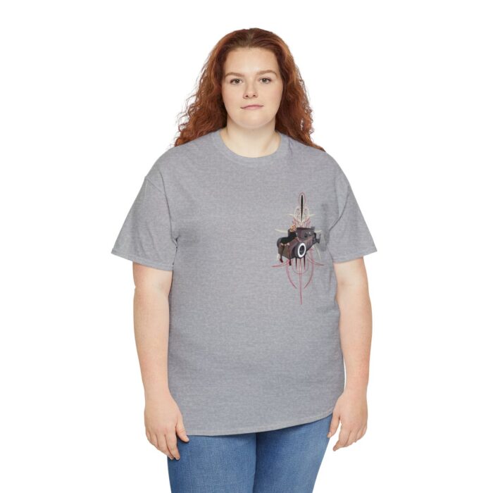 rat rod pinstriping Unisex Heavy Cotton Tee - Image 43