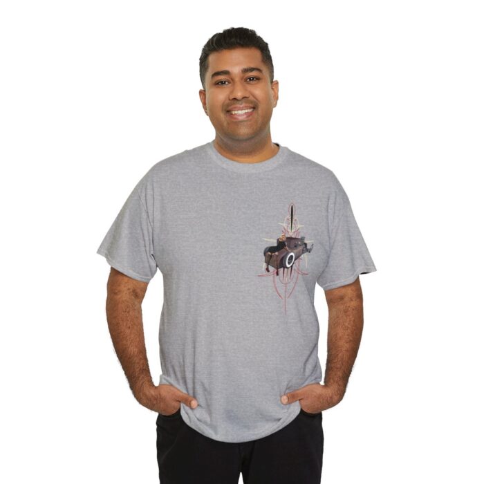 rat rod pinstriping Unisex Heavy Cotton Tee - Image 44