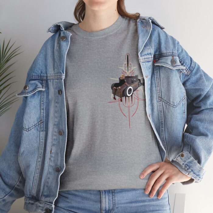 rat rod pinstriping Unisex Heavy Cotton Tee - Image 45