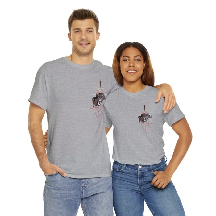 rat rod pinstriping Unisex Heavy Cotton Tee - Image 46