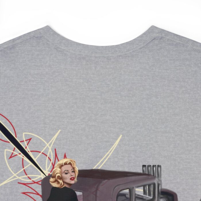 rat rod pinstriping Unisex Heavy Cotton Tee - Image 48