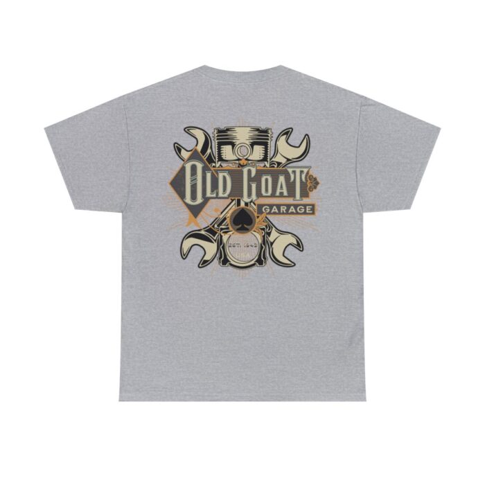 Old Goat Garage Unisex Heavy Cotton Tee - Image 30
