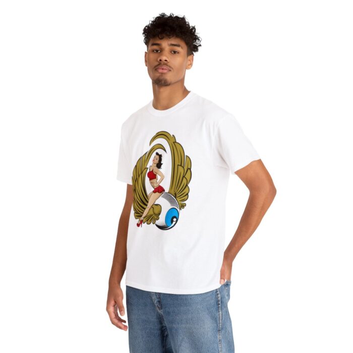 Pinup Eyeball Logo Unisex Heavy Cotton Tee - Image 18