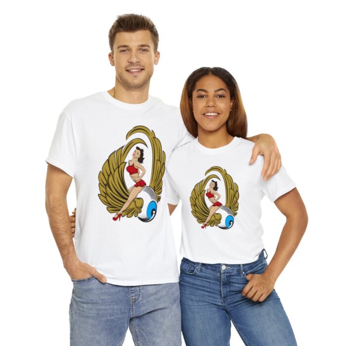 Pinup Eyeball Logo Unisex Heavy Cotton Tee - Image 22
