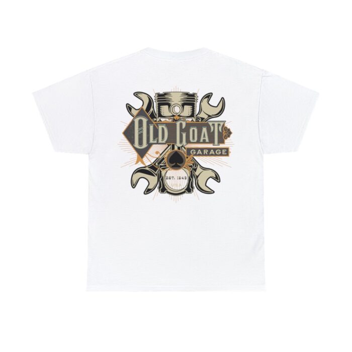 Old Goat Garage Unisex Heavy Cotton Tee - Image 14