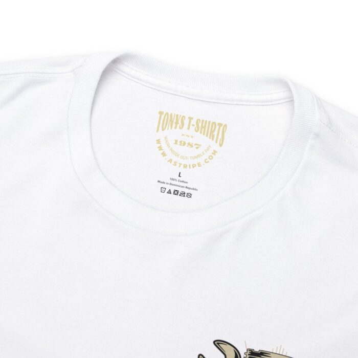Old Goat Garage Unisex Heavy Cotton Tee - Image 15