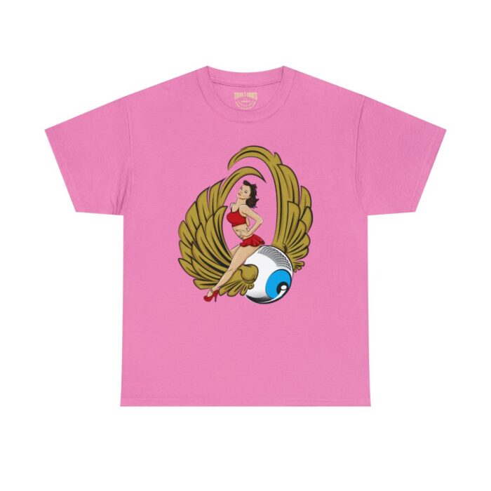 Pinup Eyeball Logo Unisex Heavy Cotton Tee - Image 97