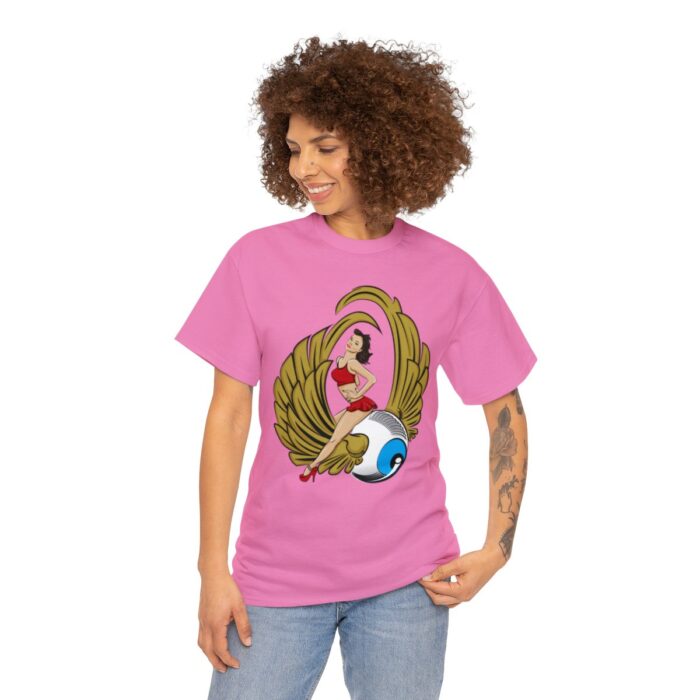 Pinup Eyeball Logo Unisex Heavy Cotton Tee - Image 99
