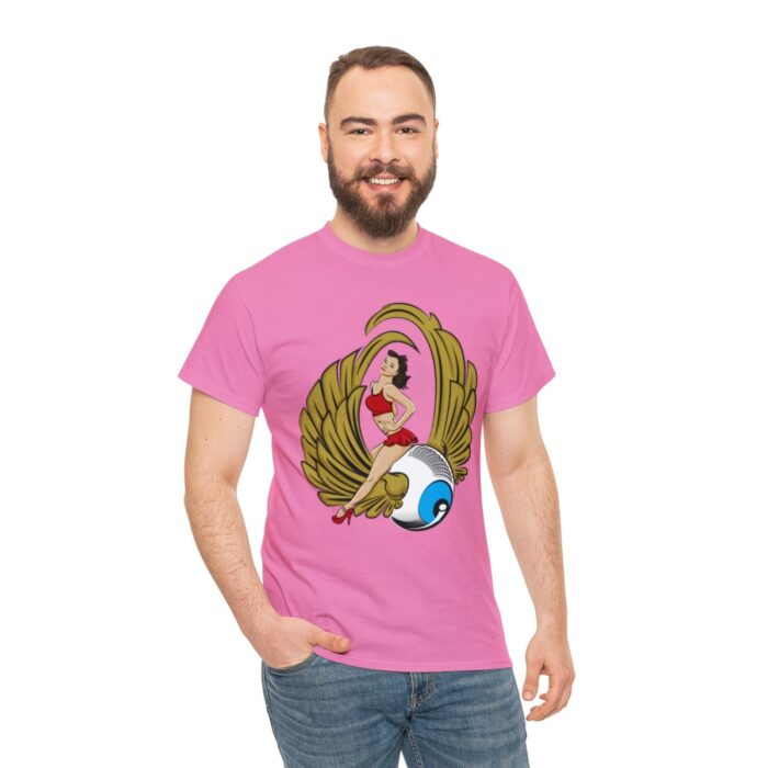Pinup Eyeball Logo Unisex Heavy Cotton Tee - Image 101