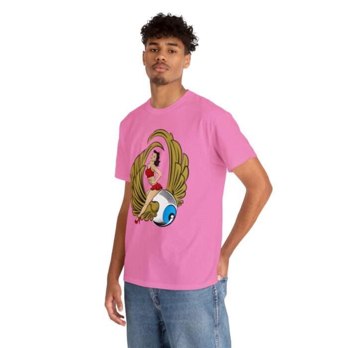 Pinup Eyeball Logo Unisex Heavy Cotton Tee - Image 102