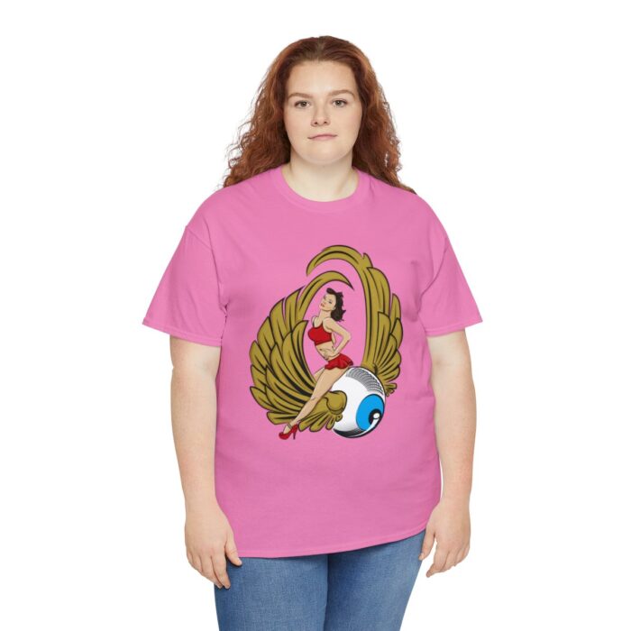 Pinup Eyeball Logo Unisex Heavy Cotton Tee - Image 103