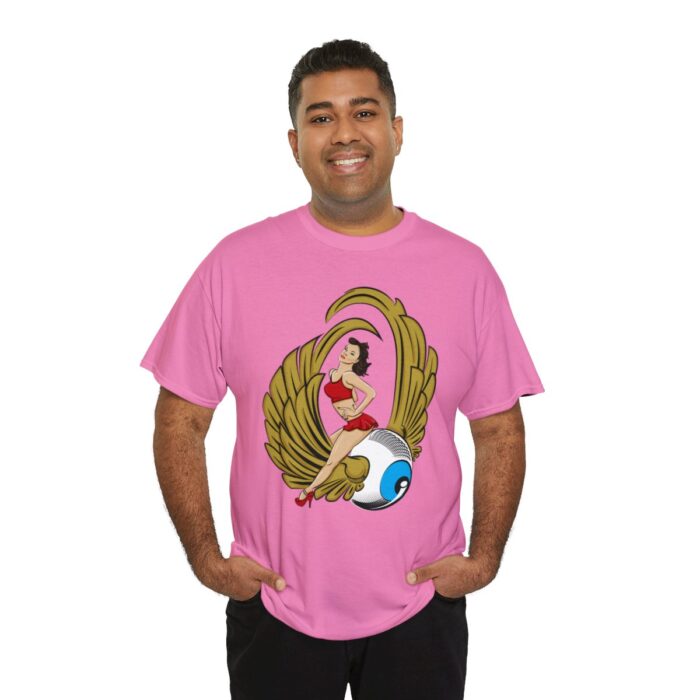 Pinup Eyeball Logo Unisex Heavy Cotton Tee - Image 104