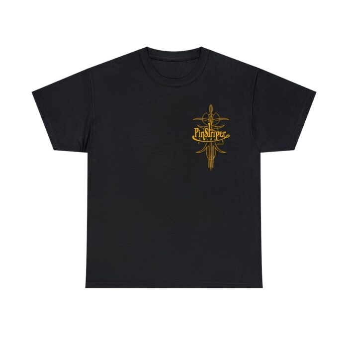 Pinstriper .com Logo with pinstriping, trending Heavy Cotton Tee 100% cotton - Image 17