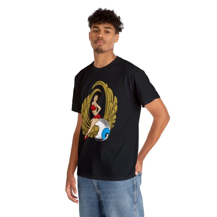 Pinup Eyeball Logo Unisex Heavy Cotton Tee - Image 6